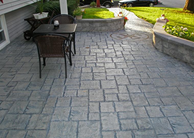 stamped concrete highland ny